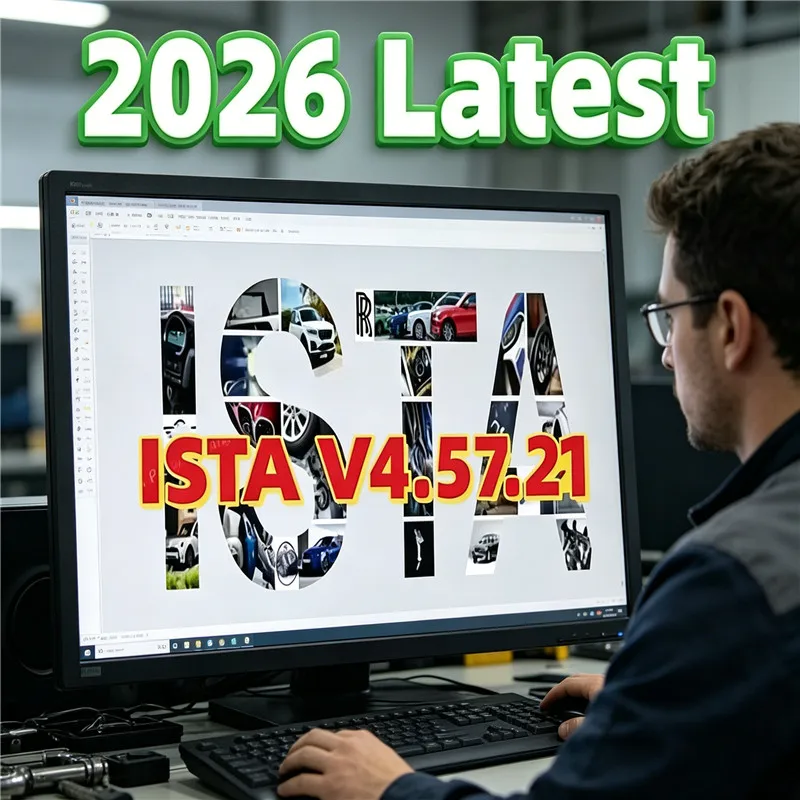 Car softwareFor B-M-W ISTA 4.57.21 plus full diagnostic car programming pc history program map Circuit diagram Parts
