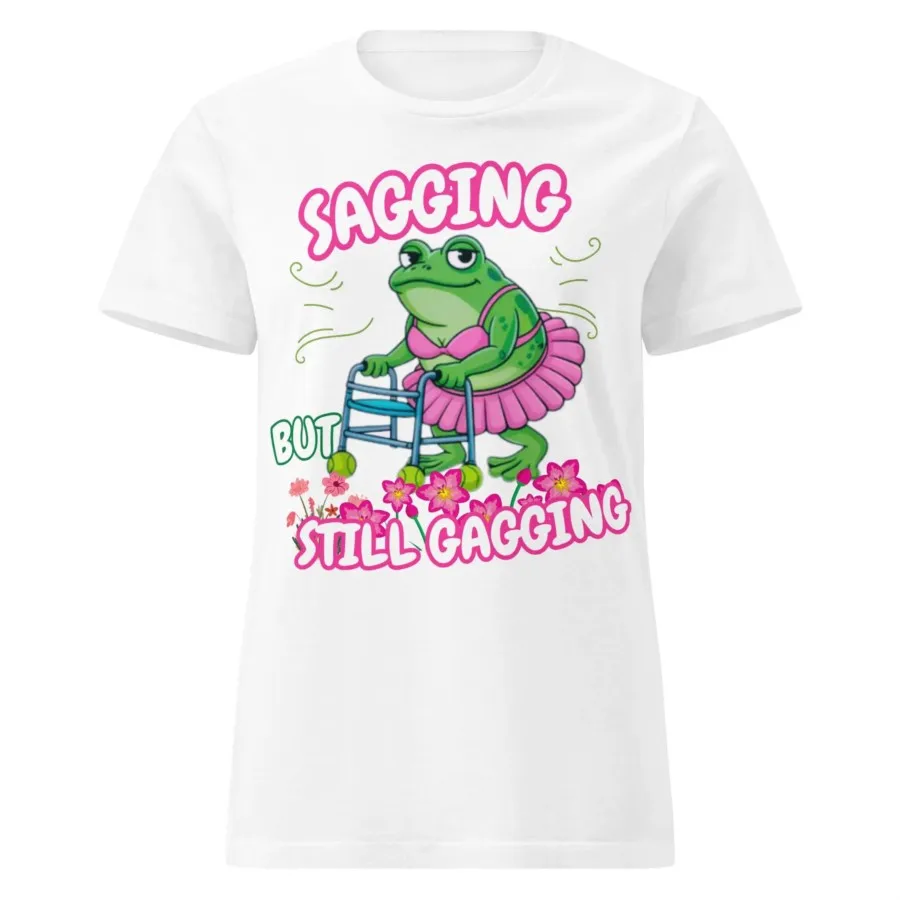 

Провисающая, но Still Gagging Frog Funny Cringe Meme футболка для мужчин и женщин футболки из 100% хлопка топы с короткими рукавами 0727-1