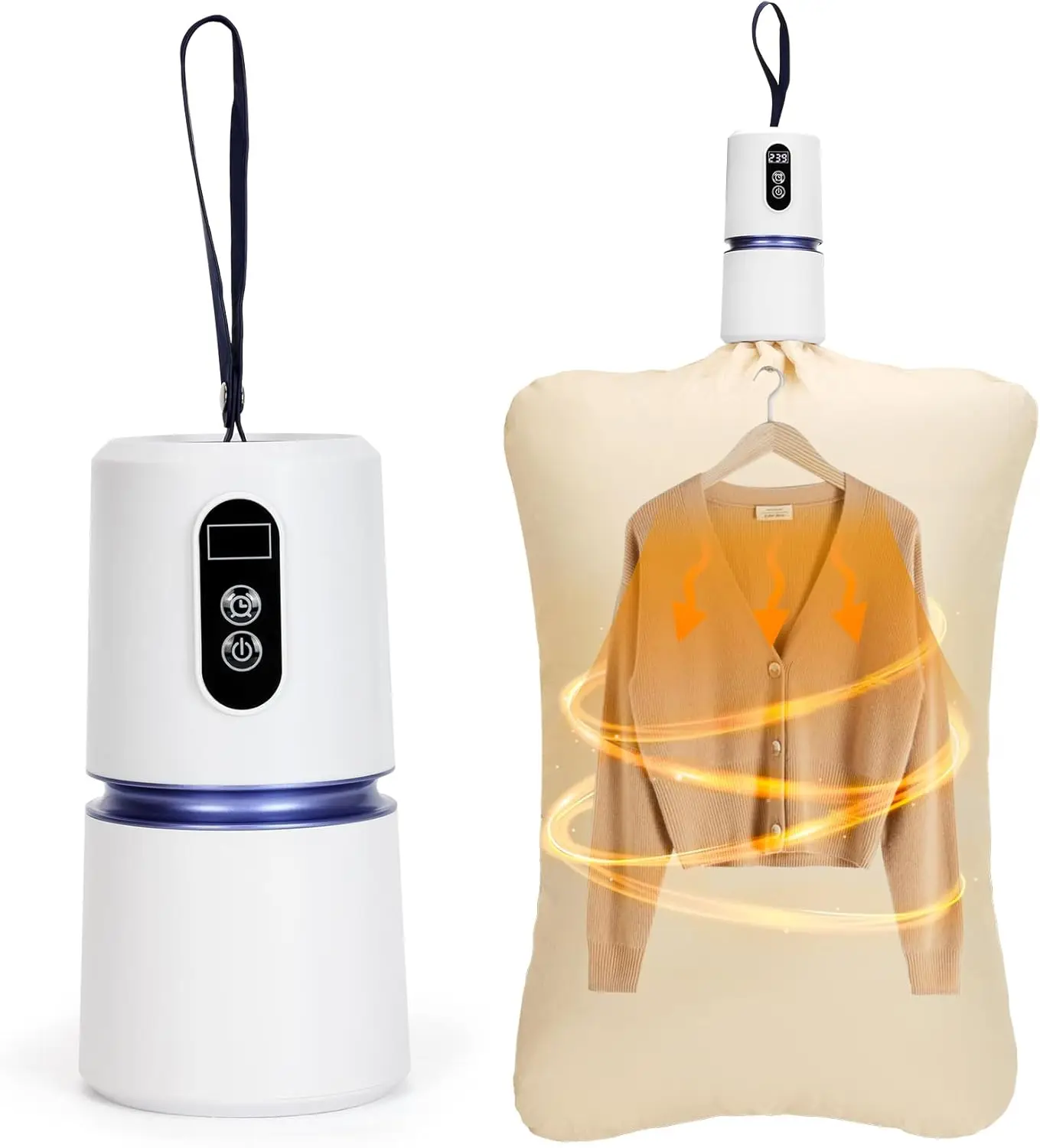 

Mini Portable Clothes Dryer with Drying Bag – Quick-Dry Essential for Travel, Dorm, RV, Camping