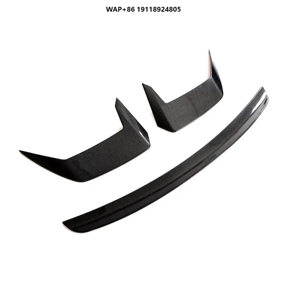 

Real Carbon Fiber Rear Roof Spoiler Wing For Rsq8 Rs Q8 2020 2021
