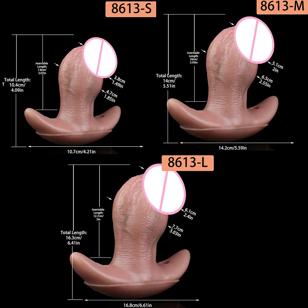 SXXY Simulated Vibrating Anal Plug Multi-speed Vibe Mouth Gag Harness Strap On Toy Adult Male Female Couple Private Sex Toy 18+ - view 2