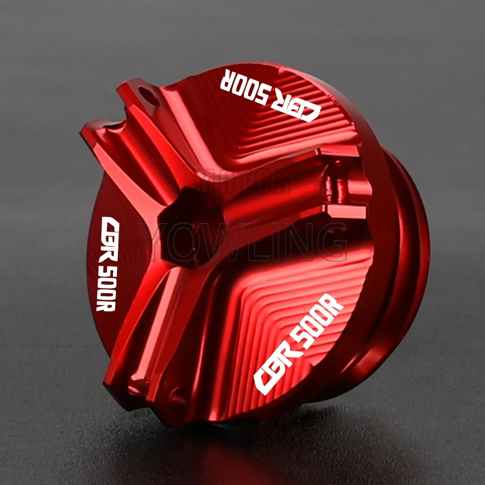 

For HONDA CBR500R CBR500 R CBR 500R CBR 500 R 2024 2023 2022 2025 Motorcycle M19*2.5 Engine Oil Cup Fuel Filler Tank Cap Cover