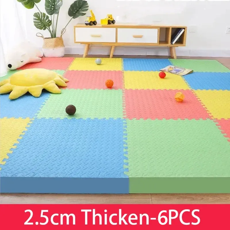 Tatame Gym for Babies Play Mat Activities Mat for Baby Mat 6PCS Game Mats Playroom Mat Play Mats Floor Noise Mat Puzzle Mat