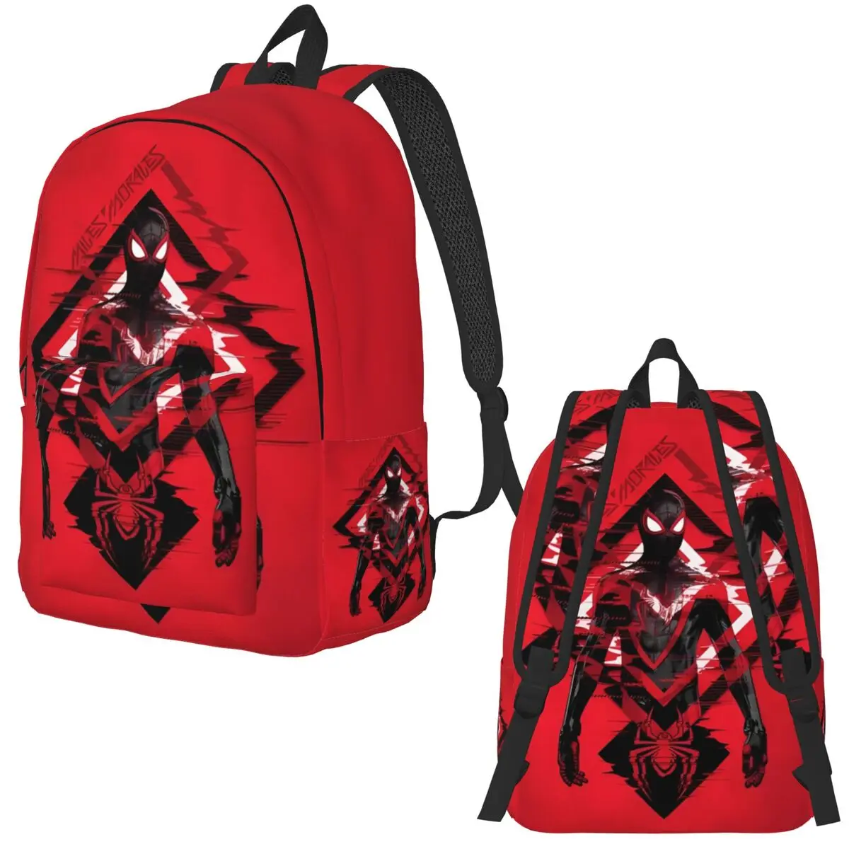 Spider Man Spider-Man Backpack Kawaii Schoolbag For Student Kids Daypack Travel Bag