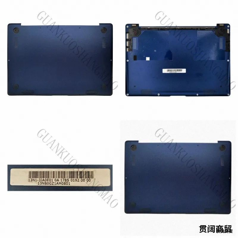 hjypour-asus-zenbook-ux331-u3100-ux331un-coque-inferieure-13n1-3ja0e01-bleu