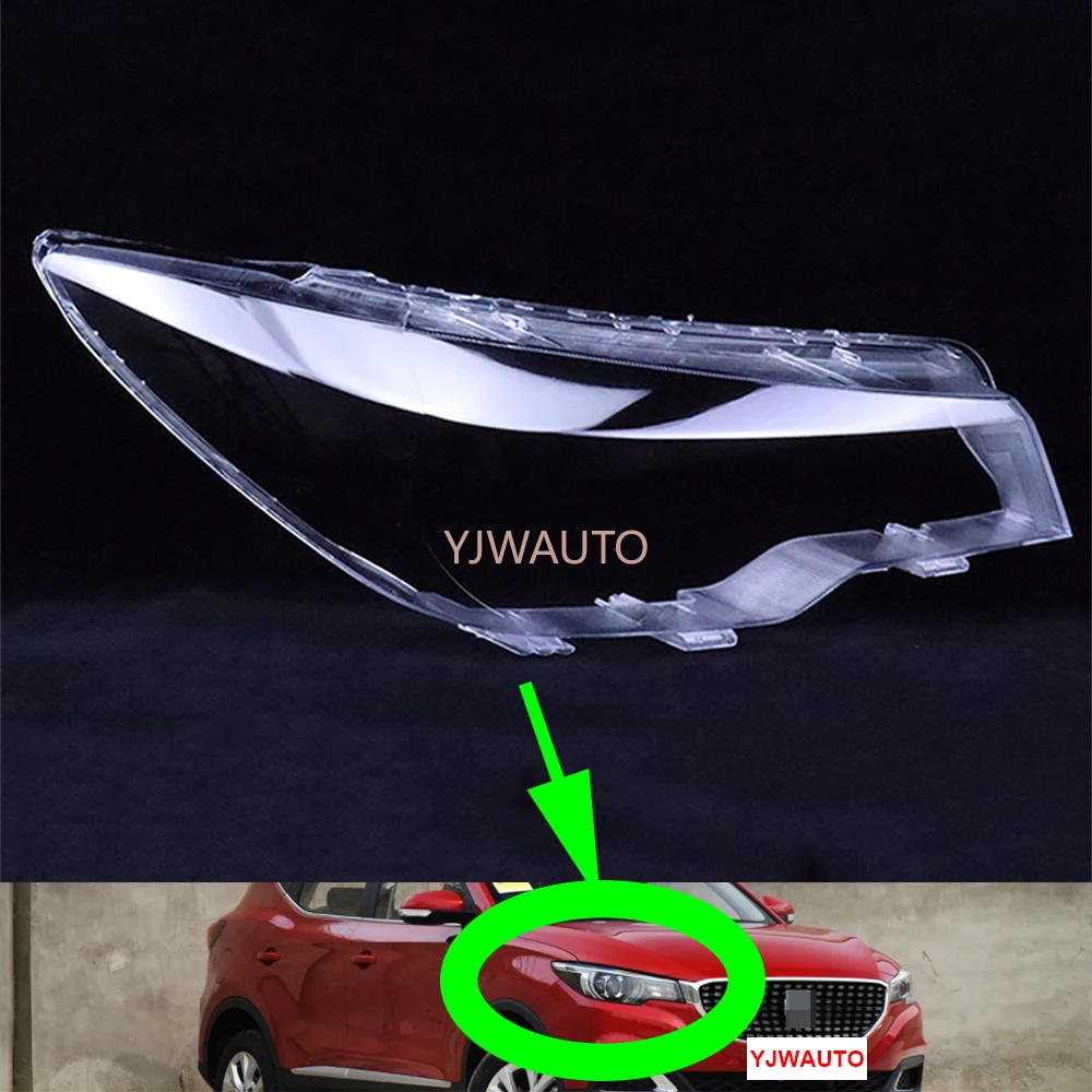 

For MG ZS 2017~2019 Headlight Cover Car Headlamp Lens Glass Replacement Clear Front Lamp Shade Auto Shell