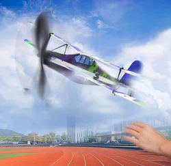 New Rubber powered aircraft creative load aircraft DIY assembly model technology aircraft model student competition equipment