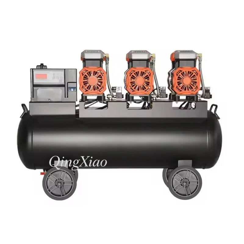 Oil Free Piston Style Industrial Grade Air Compressor Suitable For Factory Production Line Equipments Matching Workshop Spraying