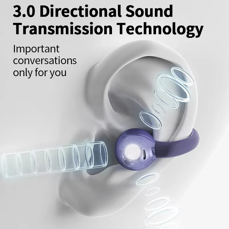 جديد الرياضة مشبك الأذن سماعة رأس لاسلكية بلوتوث سماعة سماعة لاسلكية تعمل بالبلوتوث سماعات الألعاب شاشة LED لعبة ووضع الموسيقى #5