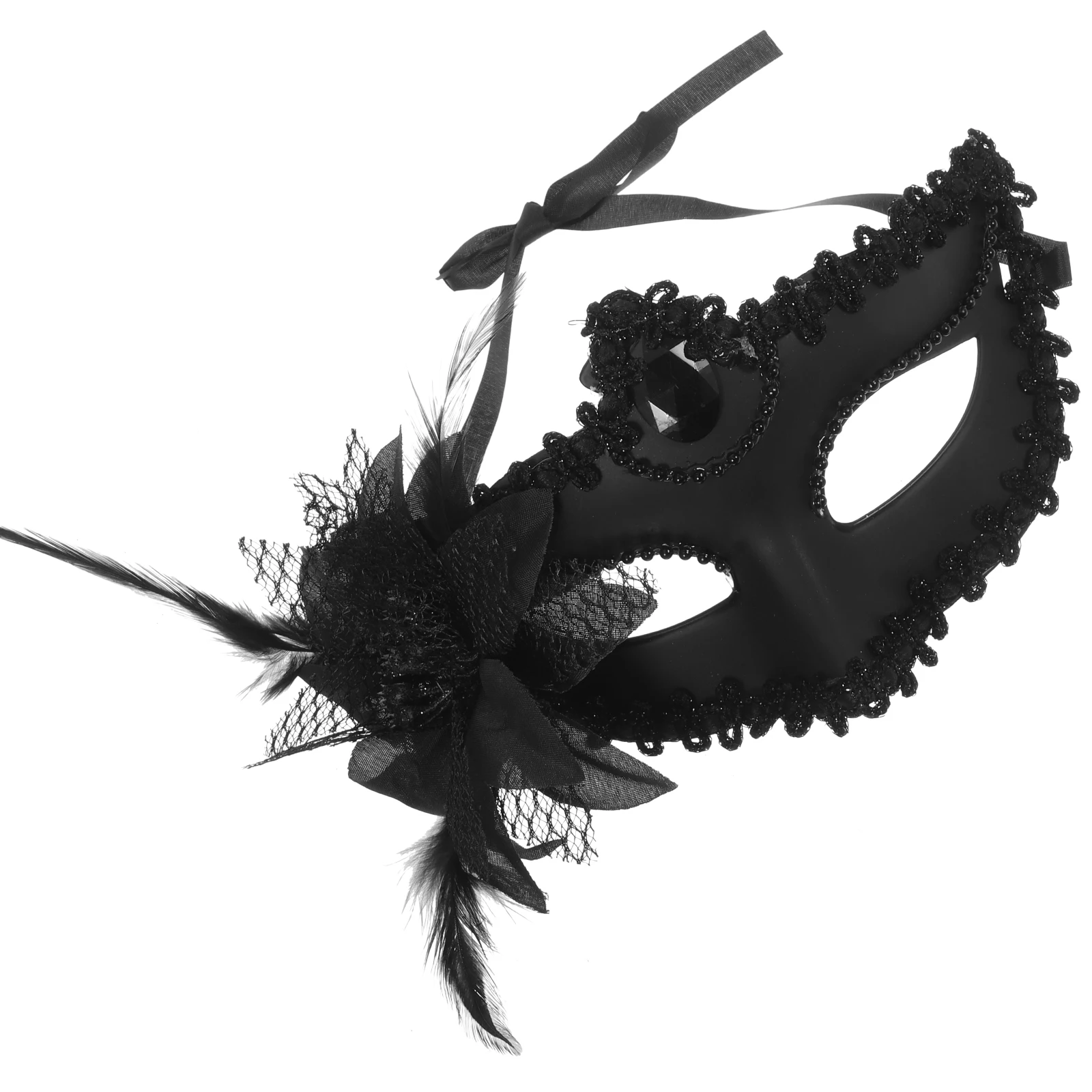 

Masquerade Festival Adult Half Lace Vintage Party Prop Cosplay Costume Halloween Decorative For Balls Bridal Showers Events