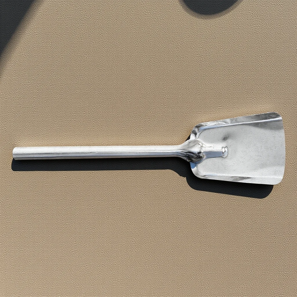 고품질 두꺼운 철 삽 석탄재용 중형 벽난로 도구 긴 손잡이 스토브 청소용 삽 가정용