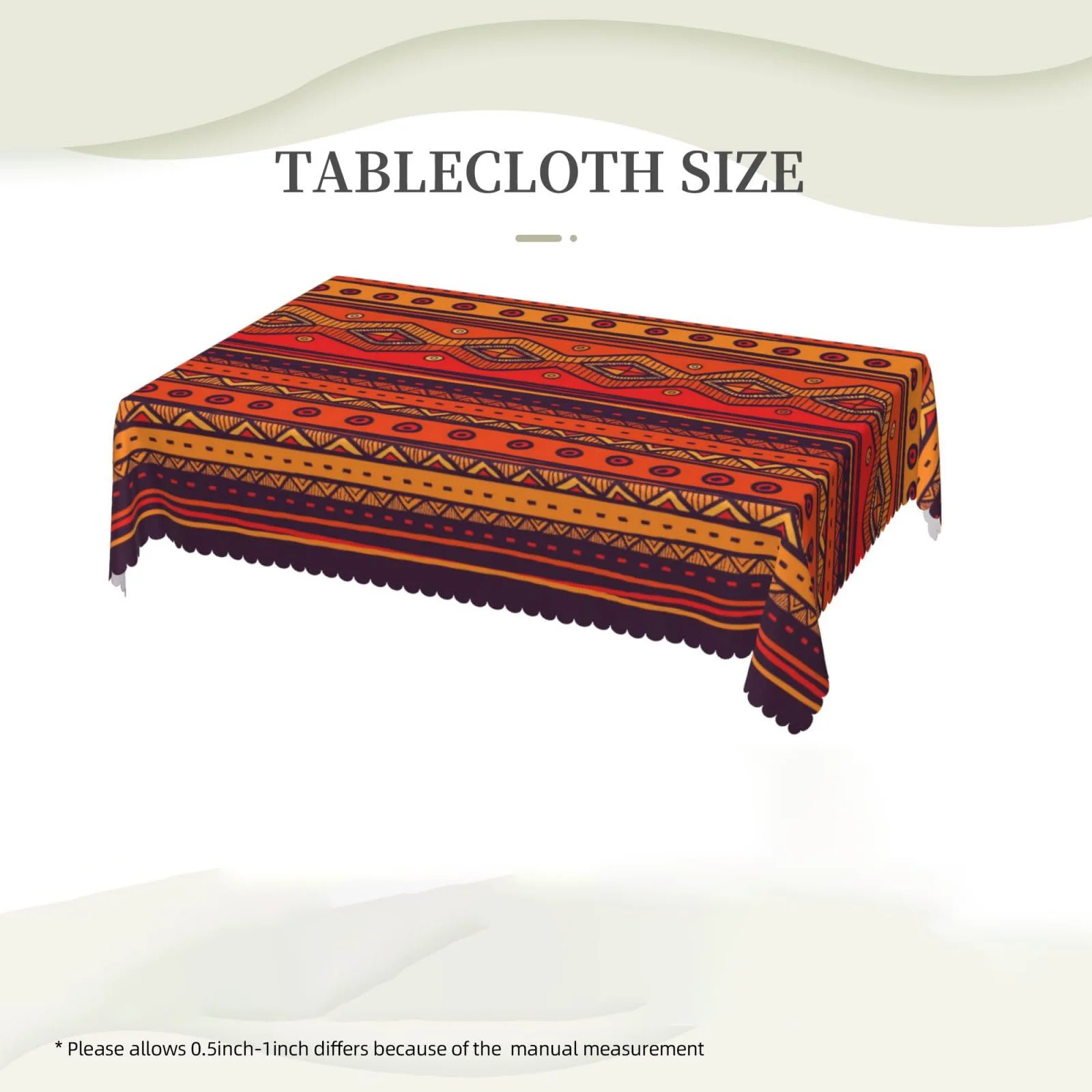 Tovaglia Etnica Arancione con - Desk Setup Wallpaper recensione e prezzo