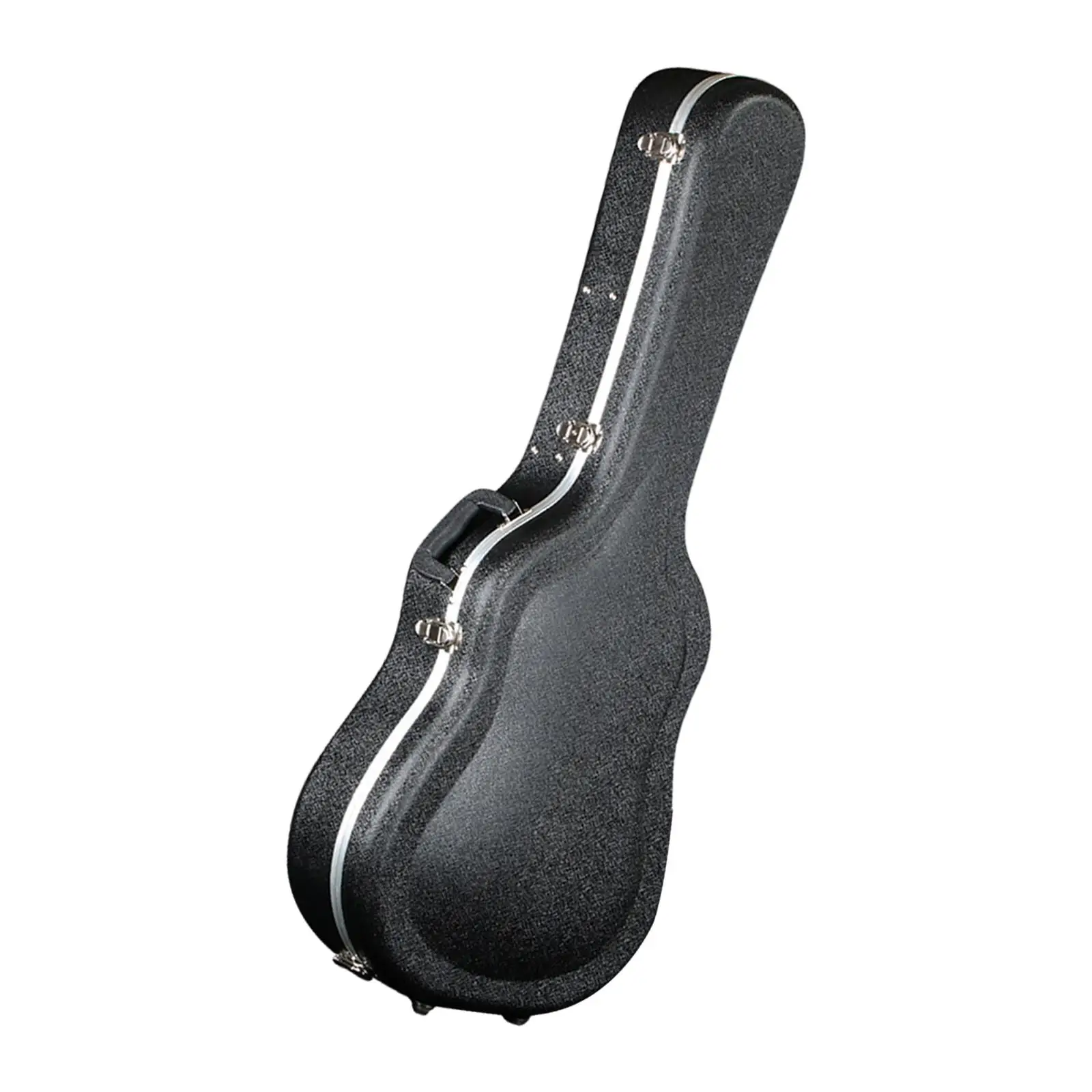 Electric Guitar Bag Portable Guitar Case with Side Handle Hard Shell Guitar Case for 40in/41in Acoustic Guitars Electric Guitars