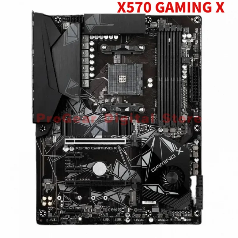 

for Gigabyte X570 GAMING X AM4 DDR4 ATX Motherboard PCIe 4.0 Supports 1st-5th Gen AMD Ryzen