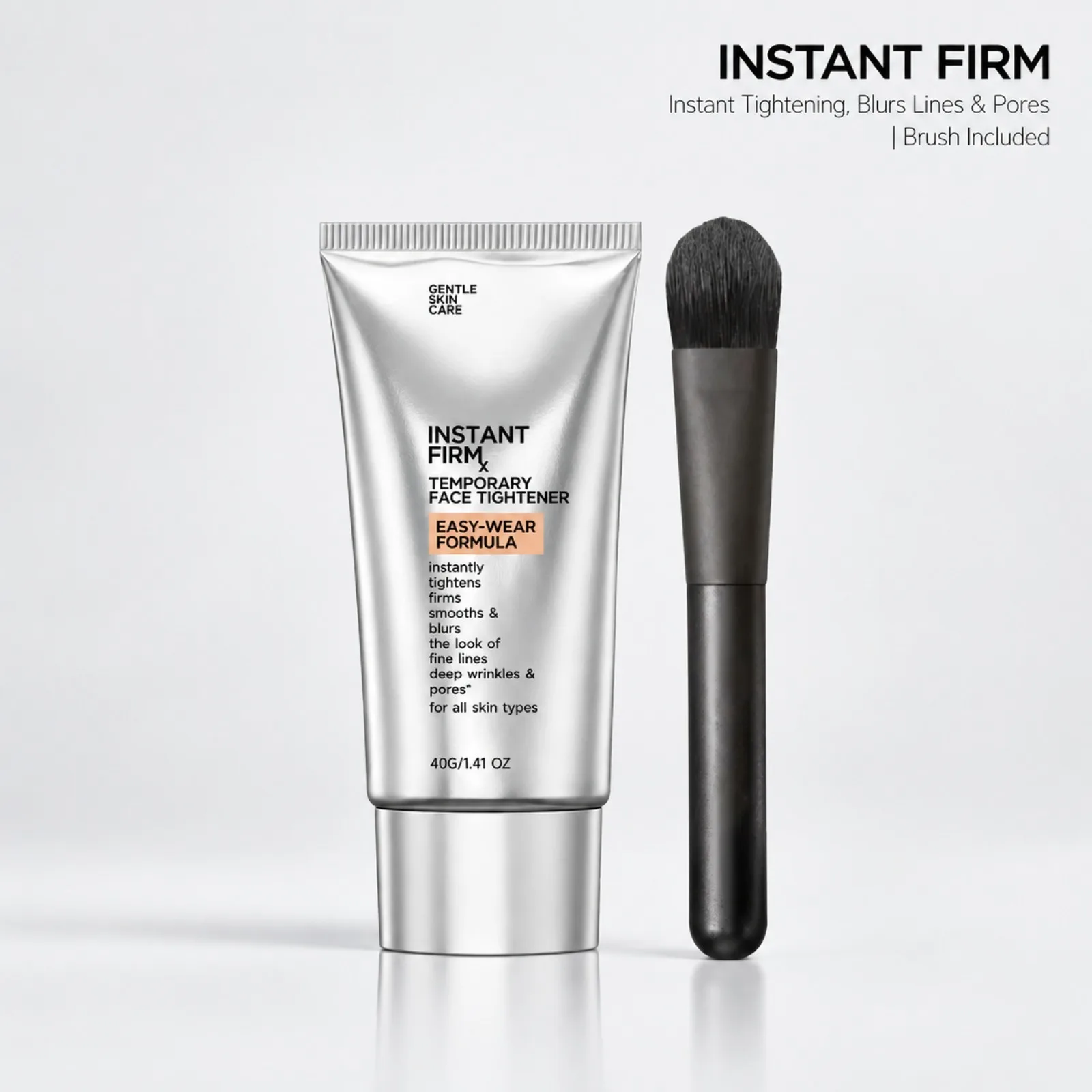 Instant Face Tightener Temporary Firming Cream Refine Pores Boost Skin Elasticity Smoothing Makeup Primer For All Skin Types