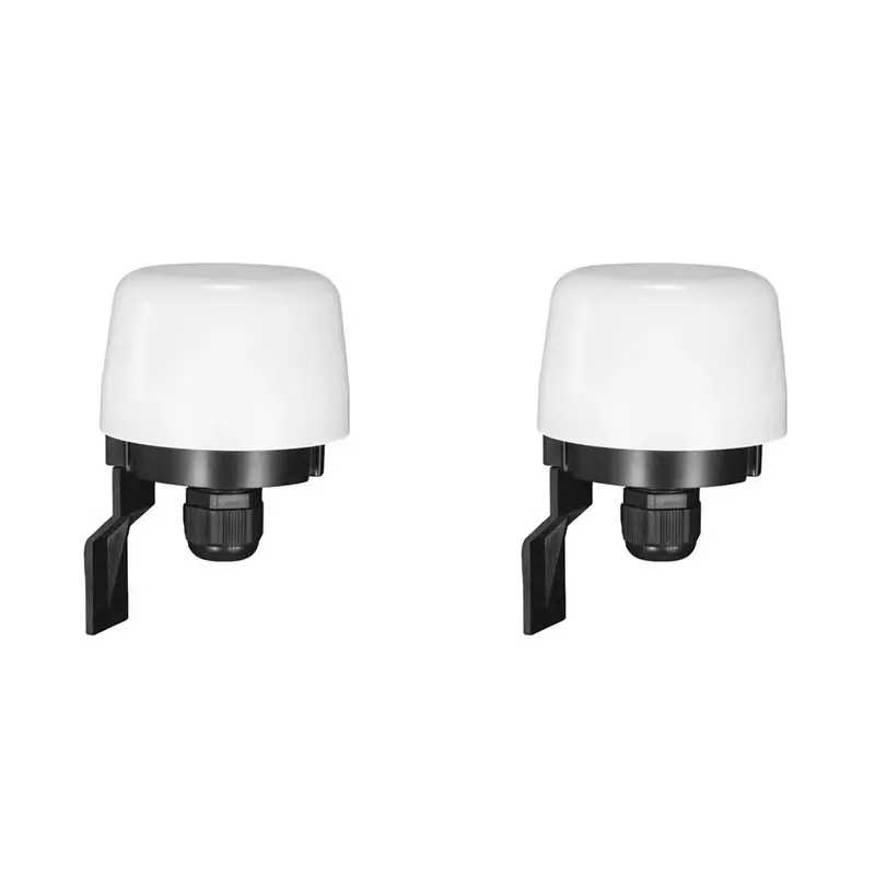 

ABUO-2X IP65 220-240V/AC10A Light Control Photo Sensor Automatic Photocell Switch For Street Lamps