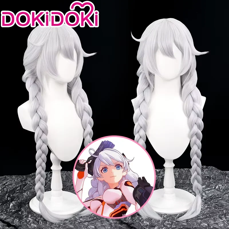 متوفر في المخزون شعر مستعار كيانا الصباغة لعبة هونكاي تأثير 3rd تأثيري DokiDoki شعر مستعار كيانا رايدن شعر مستعار تأثيري مي موبيوس الأذن كليب غطاء مجاني