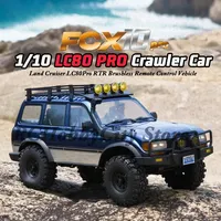 FMS FCX10 LC80 Pro RTR Land Cruiser 1/10 Brushless RC Electric Remote Control Model Car Rock Crawler Adult Children's Toys