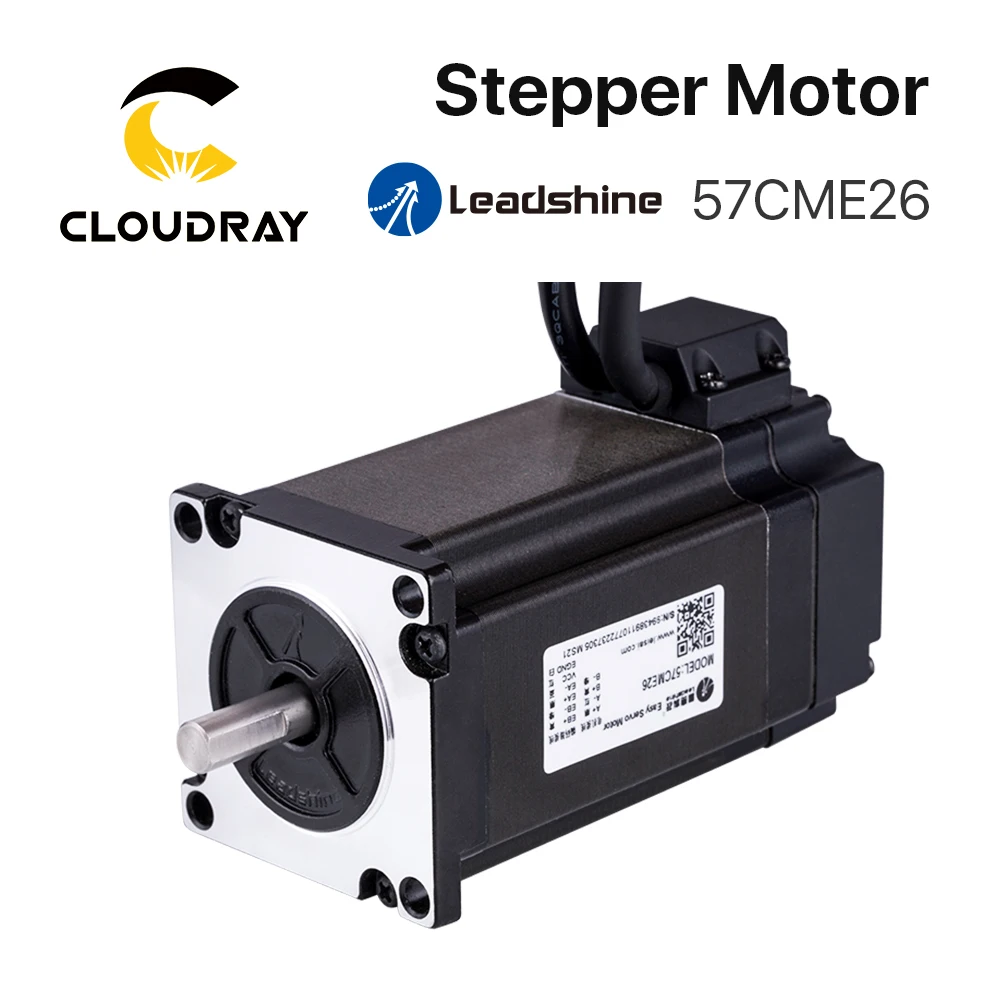 

Leadshine Nema23 Closed Loop Stepper Motor 57CME26 2.5N.m 5.0A with Encoder for CNC machine