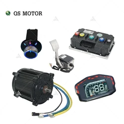 Qsmotor 180 8000w mid drive triciclo do motor kit com controlador de fardriver nd721200