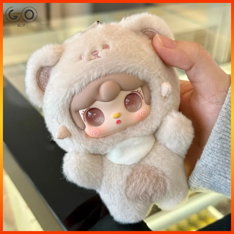 

New Yooki V4 10cm Pendant Gen Bite Bear Series Vinyl Mini Blind Box Cute Decor Collection Figurine Kid Bestie Girl New Year Gift