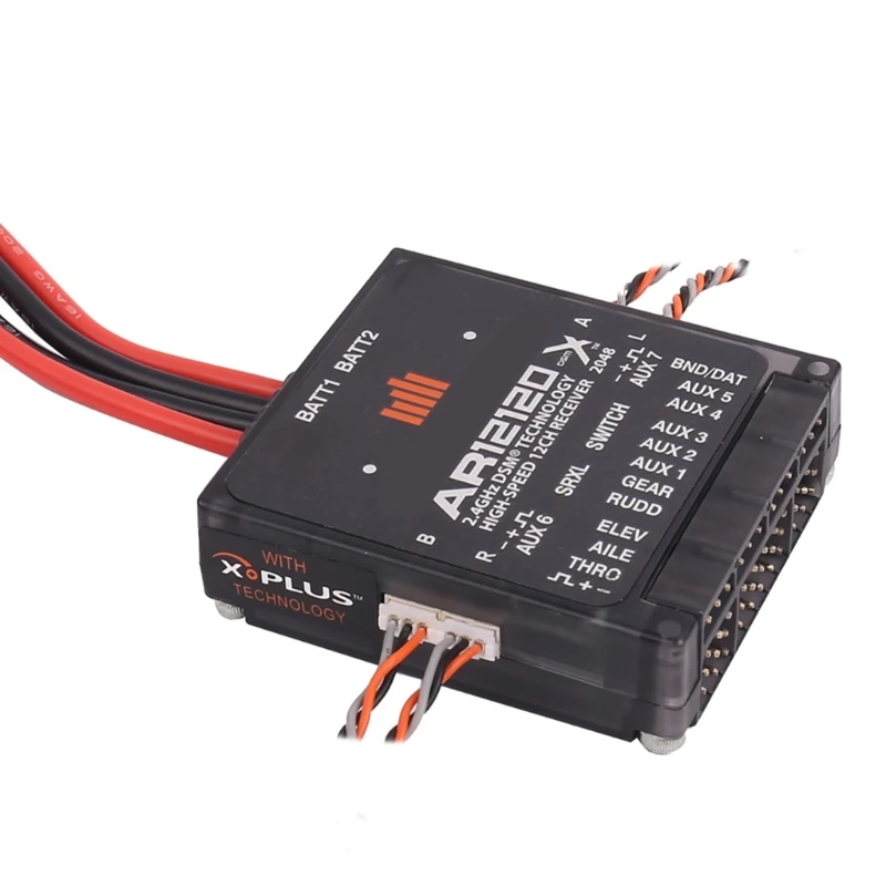 Advanced Receiver with 12 Channel ABS Reliable Receiver Stable Signal 12 Channel Receiver AR12120 for Model Flying