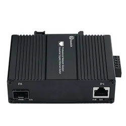 SC SFP 1-4 Porta Switch Poe Convert Port, Taxa de 10 Mbps para Sistema de Proteção de Segurança, 10 Mbps, 100 Mbps, 1000Mbps, RJ45