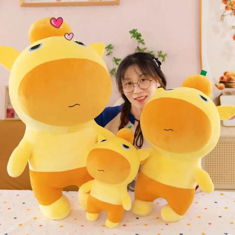 

Capybara Water Dolphin Doll Persimmon Room Decor Dolphin Doll Plush Toy Simulation Soft Pillow Stuffed Dolphin Doll