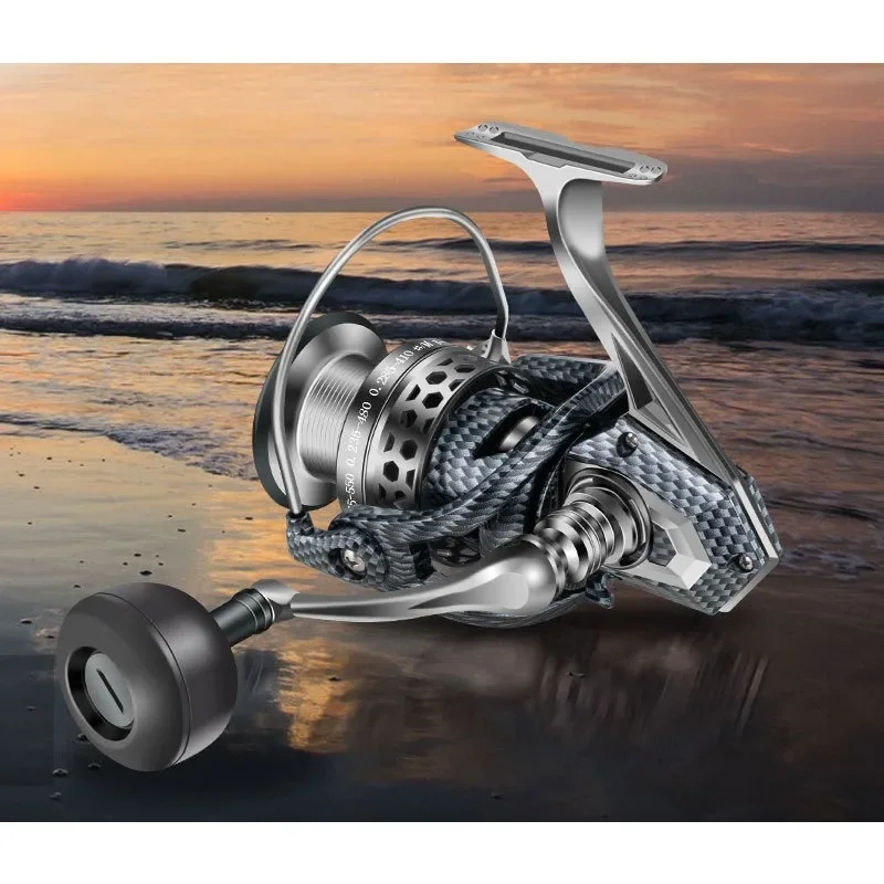 

3000-7000 Rotating Reel Metal Fish Wheel Spinning Far Throwing Luya Wheel Fishing Reel Fishing Gear