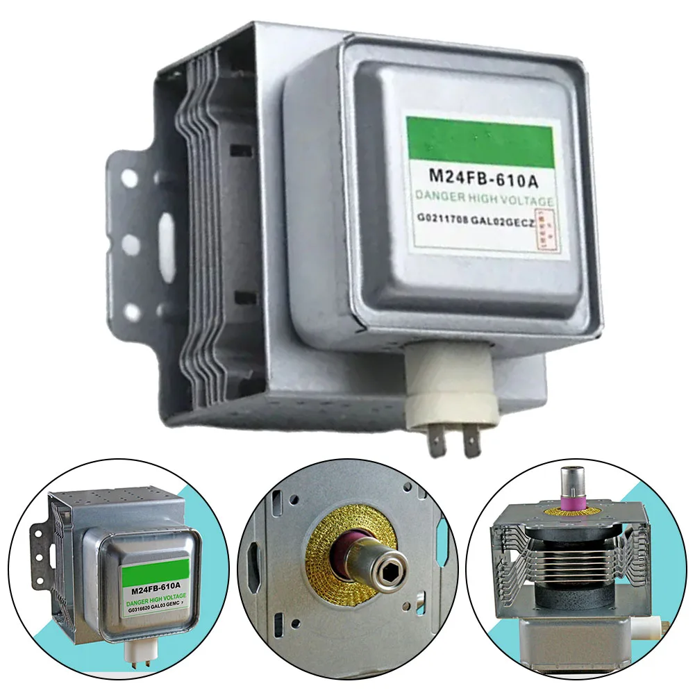 M24FB 610A Magnetron Compatible with For Galanz Microwaves Upgrade to Improve Heating Efficiency and Cook Time