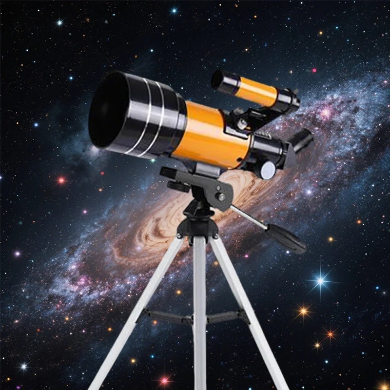 

Professional Astronomical Telescope 150 Times F30070 HD Refractor Light Portable for Concerts Camping with Clear Imaging