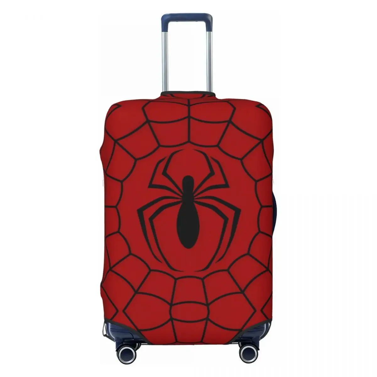 Spider Man Skinny Spider Logo Suitcase Cover Cruise Trip Protector Vacation Elastic Luggage Accesories