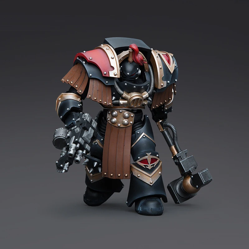 JOYTOY Warhammer The Horus Heresy Sons of Horus Justaerin Terminator Squad Justaerin مع مطرقة الرعد 1:18 شخصية الحركة