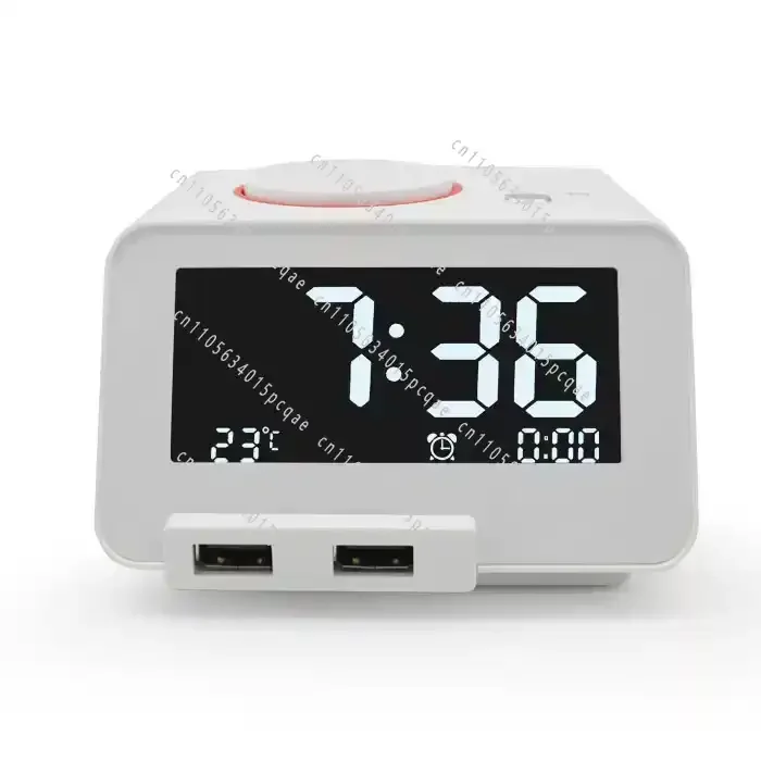 Alarm Clock, Super Loud Student Deaf Vibration, Silent Vibration, Wake-up Artifact, Small Audio Alarm