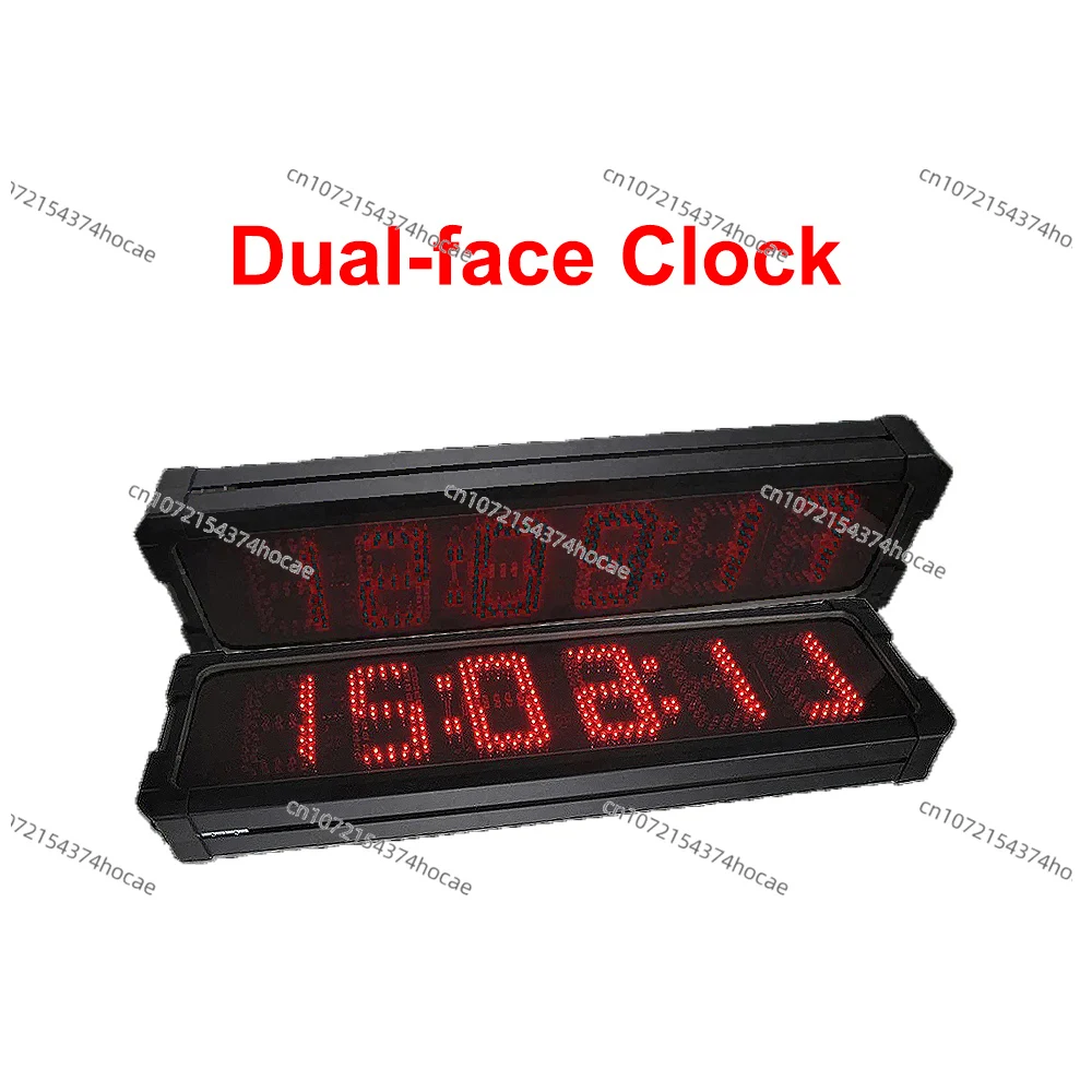 

Двухлицевые настенные часы, водонепроницаемый цифровой таймер обратного отсчета, будильник, горячая распродажа, 2024 г.