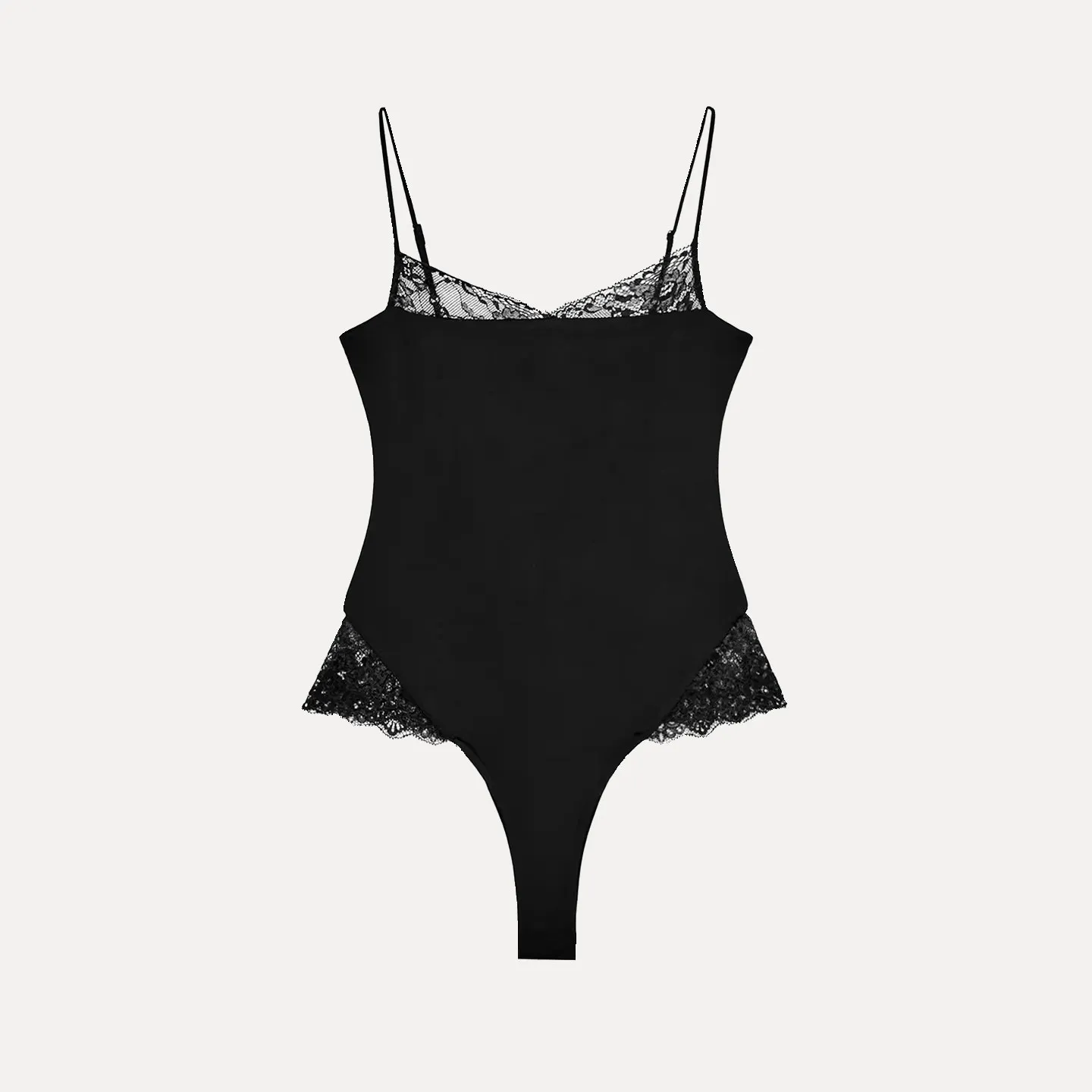 

Женский простой кружевной костюм-двойка 2026: Весенняя модная офисная модель с высокой талией и длинными брюками, чистый дизайн, размеры S-Z