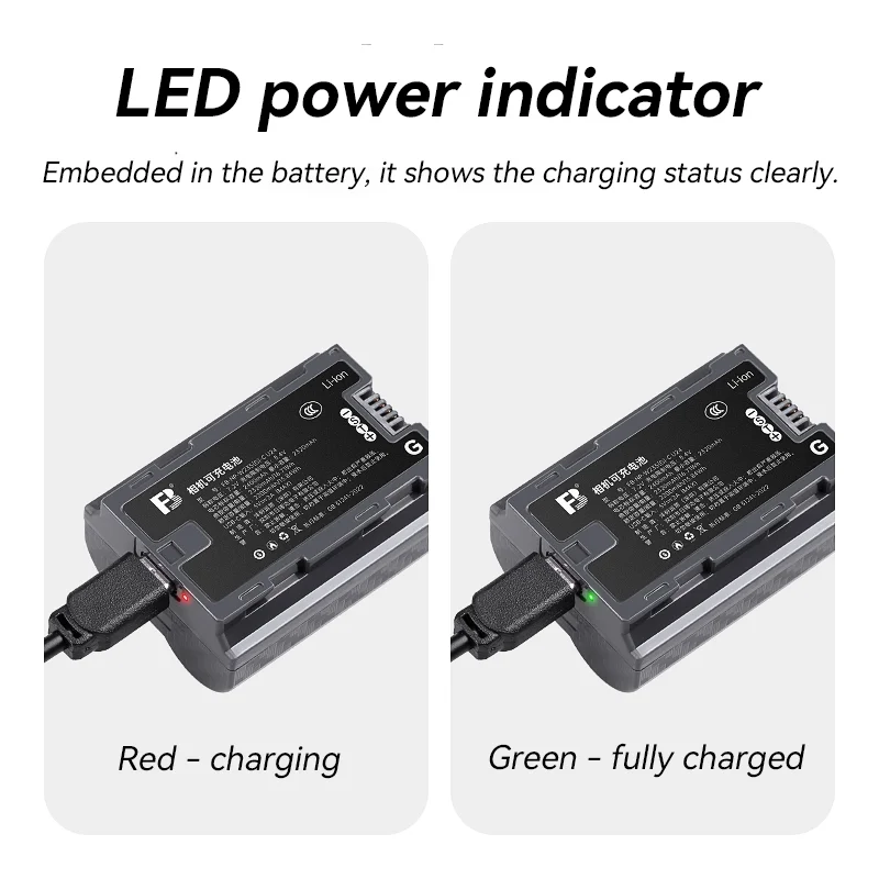 FB NP-W235 USB-C Battery with Type-C Fast Charging Port for FUJIFILM XS20 XT5 XT4 X-H2 GFX100S GFX100S II