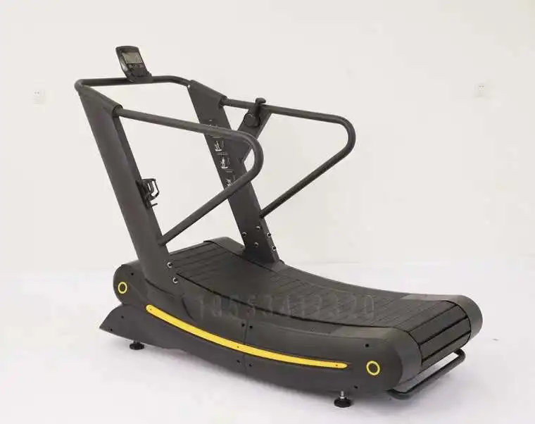 

Commercial Home Treadmill Large Track Arc Magnetic Fitness Equipment Adjustable Resistance Studio