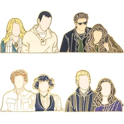 Twilight Saga Enamel Pin Badges on Backpack Lapel Pins Brooches on Clothes Gifts for Friends Jewelry Accessories