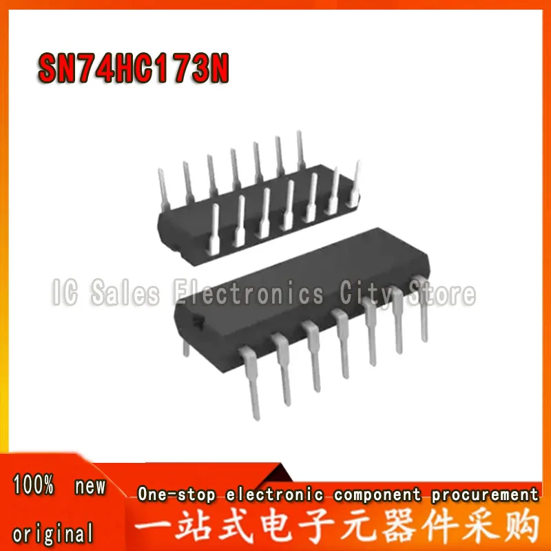 10 pezzi 50 pezzi SN74HC173N SN74HC173 74HC173 DIP-16.