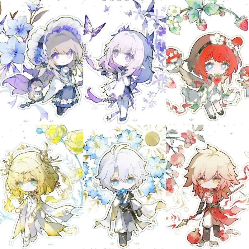 

Honkai: Star Rail Game Peripheral Kawaii Acrylic Stand Tribios Mydei Castorice Acrylic Stand Model Desk Decor Collection Gift