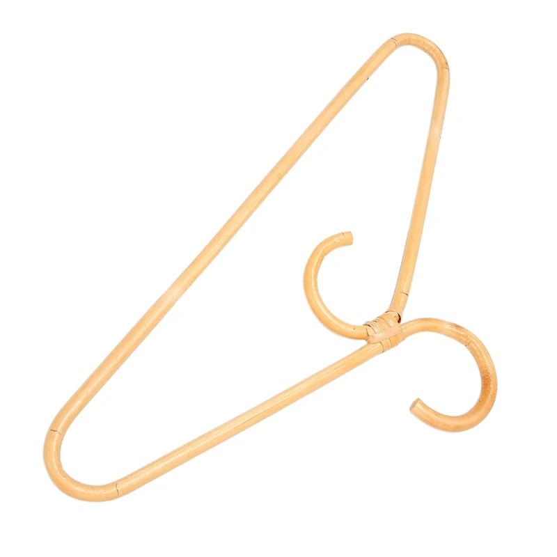 ที่แขวนเสื้อผ้าสไตล์หวายจัดเสื้อผ้าไม้แขวนเสื้อผู้ใหญ่ที่แขวน hiasan kamar สำหรับ Clothes.3ชิ้นของคุณ