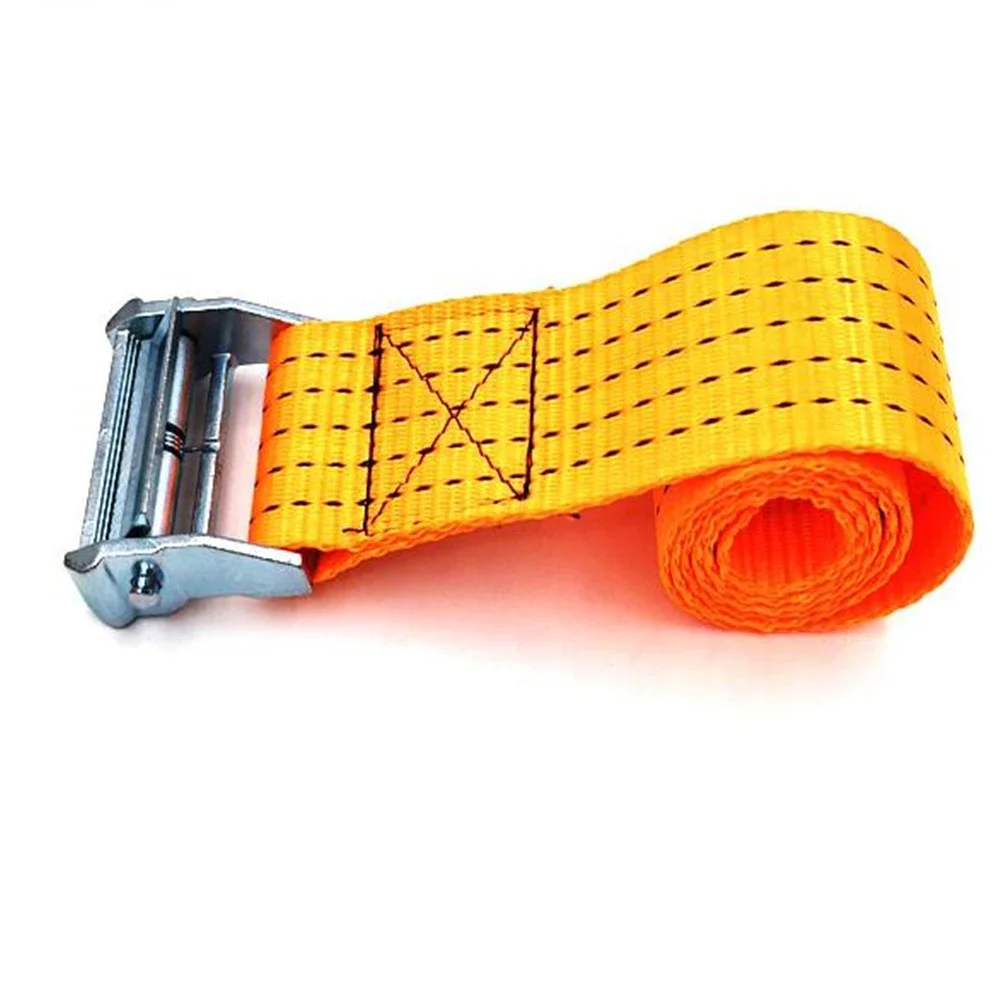 2 inch 5CM press card buckle car cargo truck fast polyester bundled with fasteners to secure trailer rope 2 meters