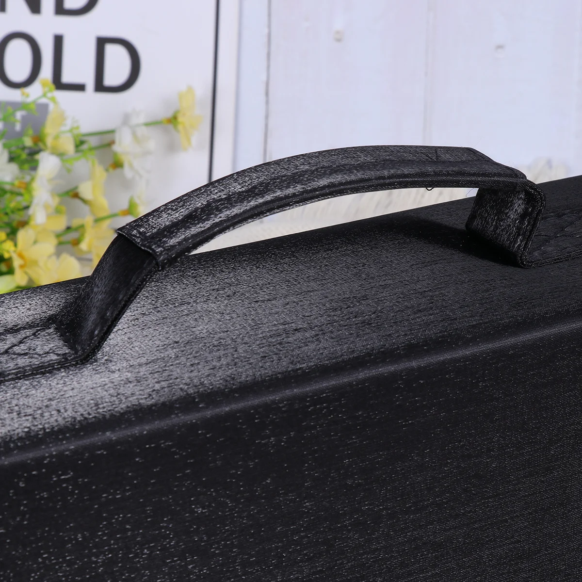 

Cd Storage Bag Large Capacity Dvd Organizer Smooth Wear Resistant Moistproof Zipper Closure for Home Car Use Handheld
