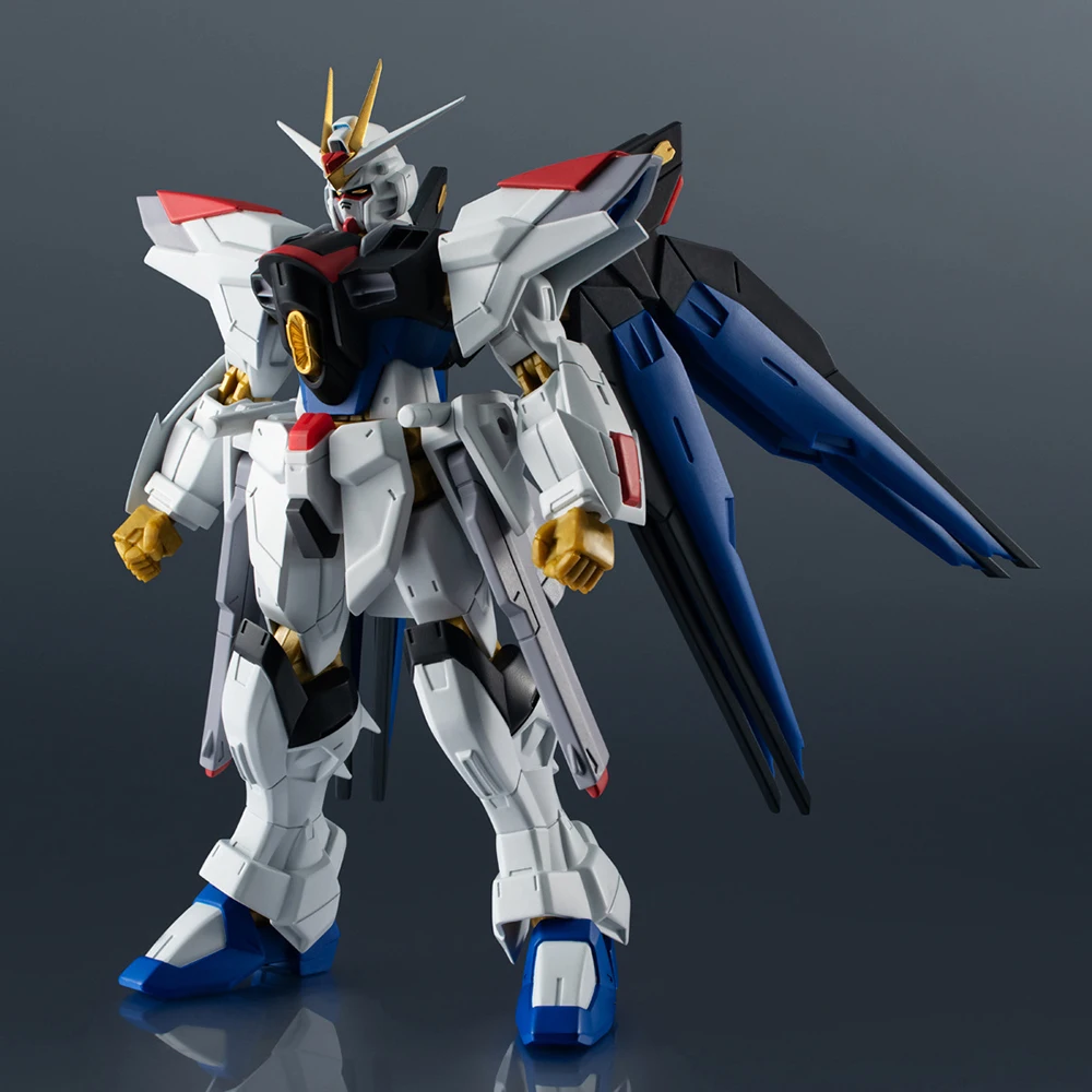 In-Stock Bandai Gundam Universe GU-36 ZGMF/A-262B Strike Freedom Gundam Type II 15cm Nice Collectible Anime Action Figure