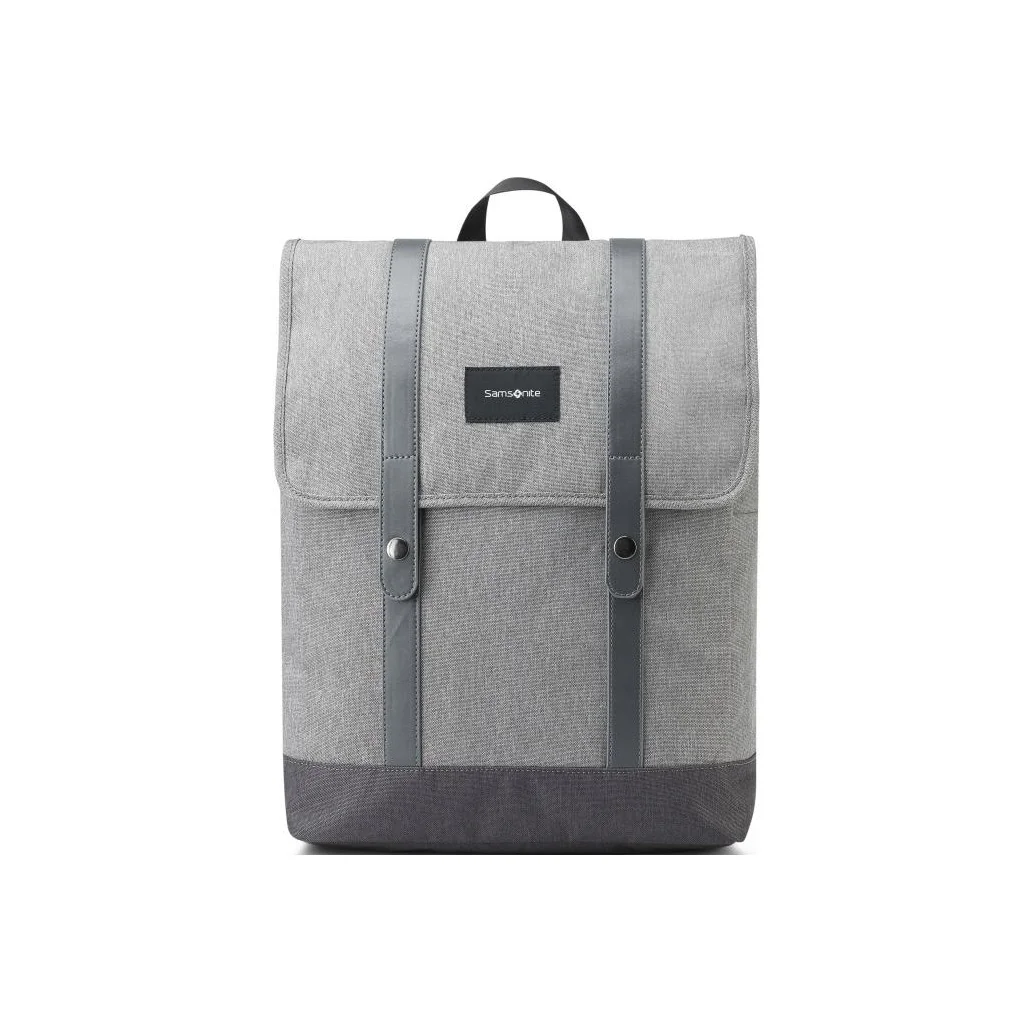 Mochila para laptop SAMSONITE em tecido cinza unissex