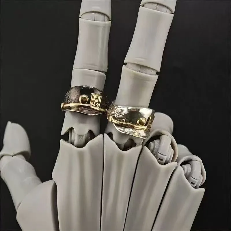 Unisex Creative Cap Design Ring Unique Personality Finger Ring Fashion Alloy Adjustable Ring Trend Collectible Jewelry Gift