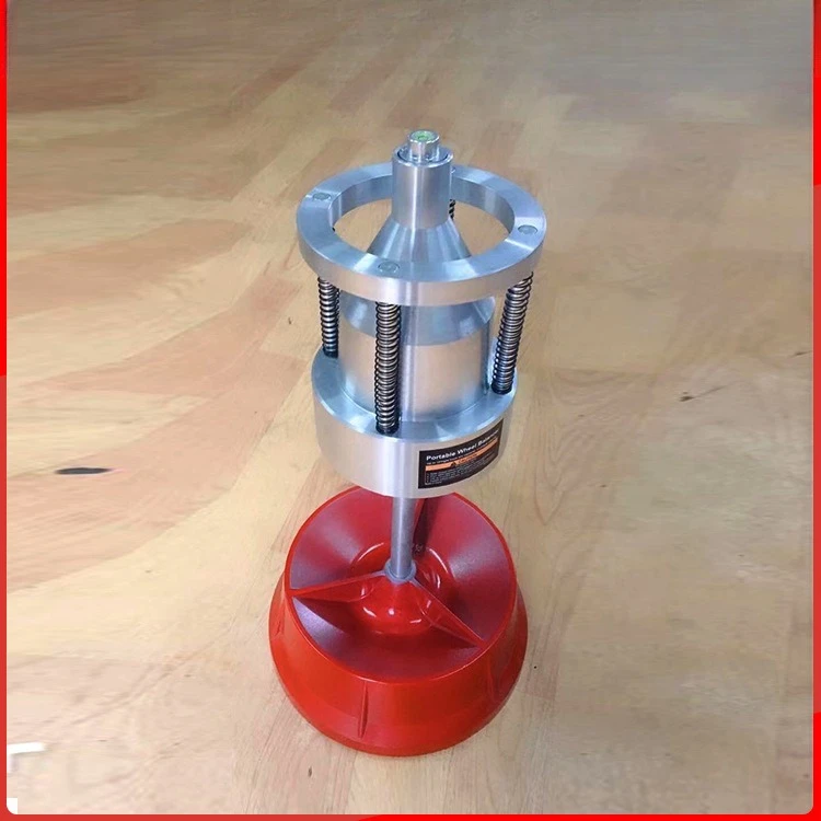 Portable car tire balancing machine, tire hub small balancing machine
