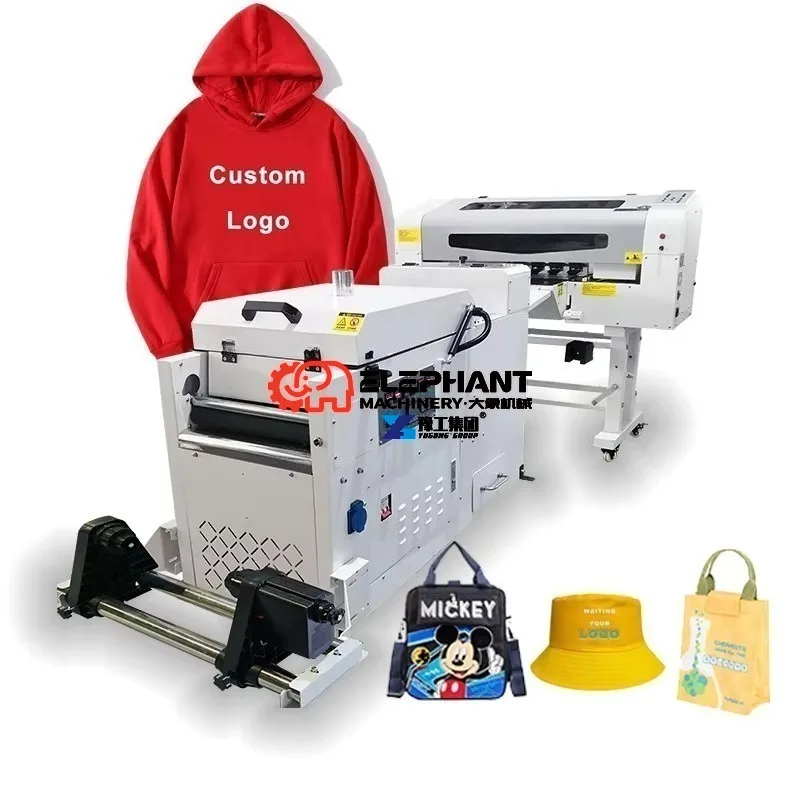 Audley DTF Machine DTF Sticker Printer T Shirt Printing Machine Four I3200A1 Printhead for Batch Customization High Quality