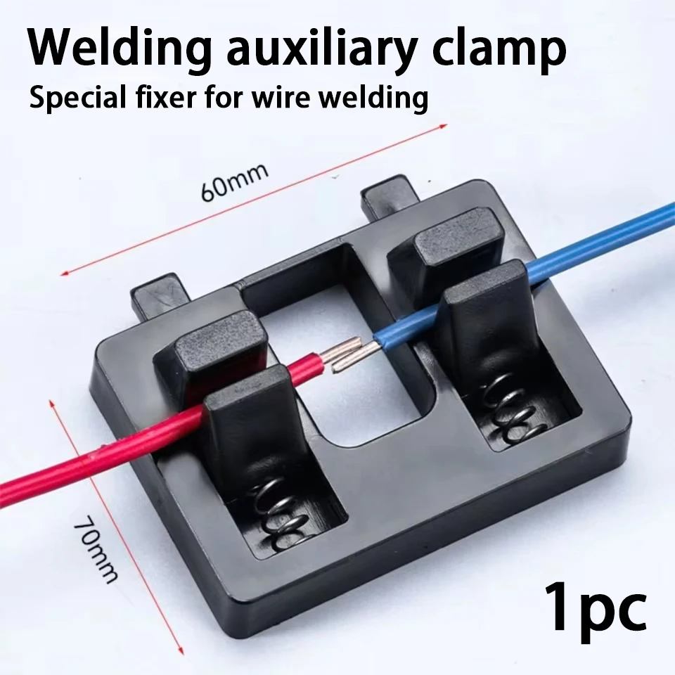 black orange New High‑Resilience Wire Welding Fixator, Thickened, Wear‑Resistant, Anti‑Slip, Dual‑Card for Circuit Maintenance